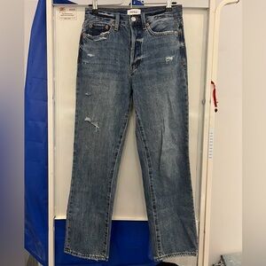 PISTOLA Charlie High Rise Straight Jeans